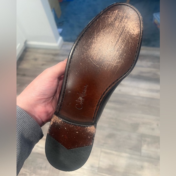 Cole Haan Men’s leather loafers size 8 - Picture 3 of 7